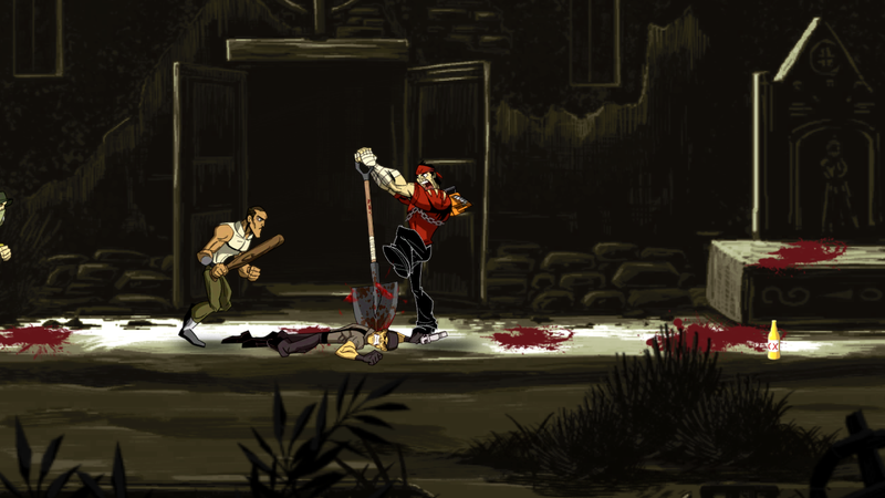 Illustration for article titled These Shank 2 Co-Op Screens are a Bloody Good Time
